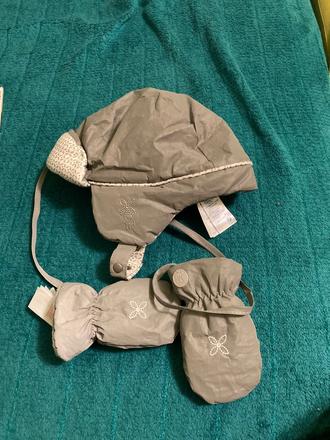 Reflexná ciapka a rukavicky, 74