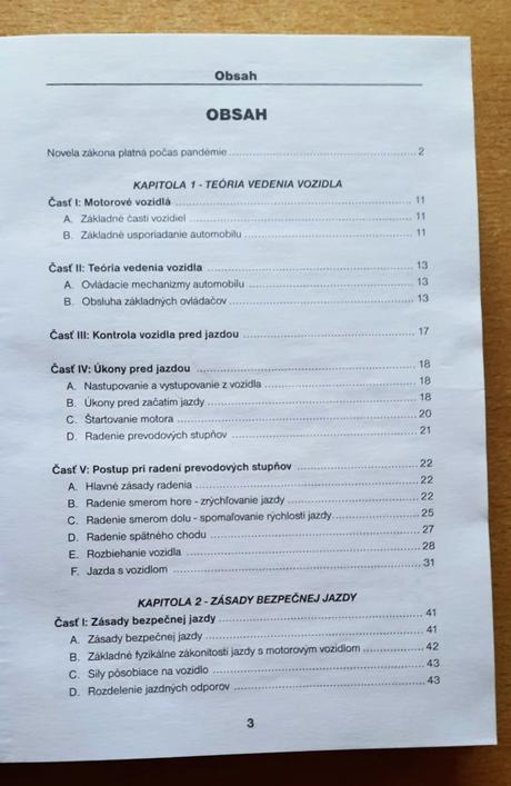 Predám  učebnica pre šoférov, 