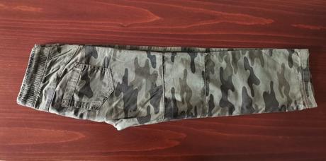 Maskáčové nohavice pre chlapca, alpine pro,134