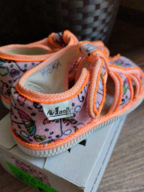 Papučky manik 23, manik,23