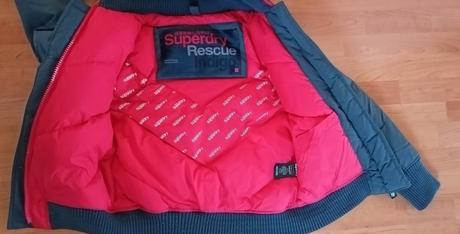 Páperová bunda superdry "m", superdry,m