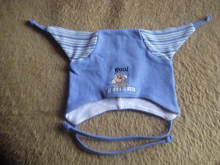 Dvojvrstvová bavlnená čiapočka, richelieu,74