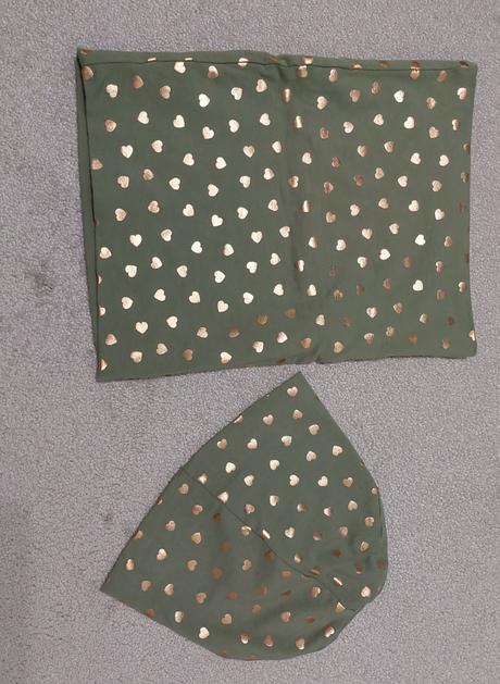 Bavlneny nákrčník s čiapkou, h&m,116