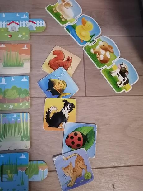 Montesori hračky zvieratkové pre najmenších, 