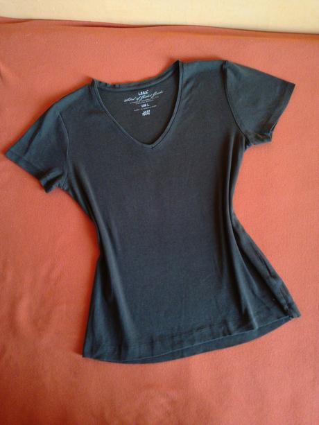 Dámske bavlnené  tričká l  a blúzka, h&m,l