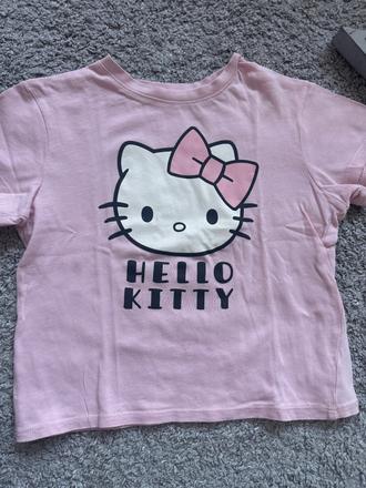Tričko h&m hello kitty 98/104, h&m,98