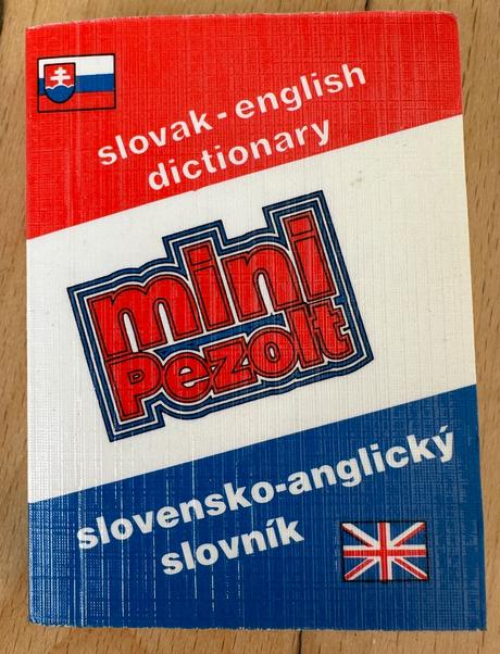 Slovensko-anglický mini slovník za 1.5eur, 