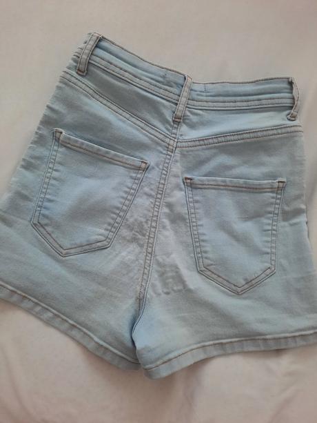 Riflové šortky cropp, xxs-32, 32