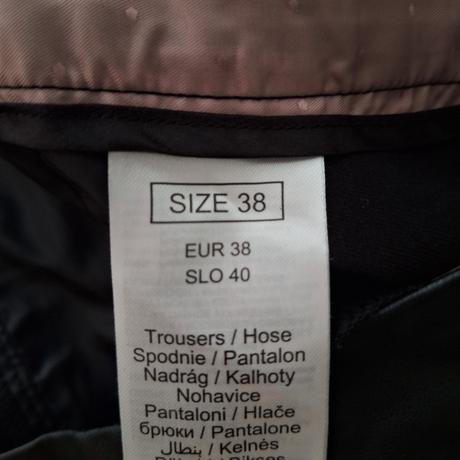 Elegantné nohavice, orsay,38