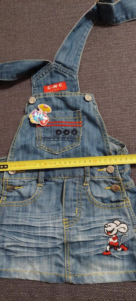 Riflové šaty na traky v.86, 86