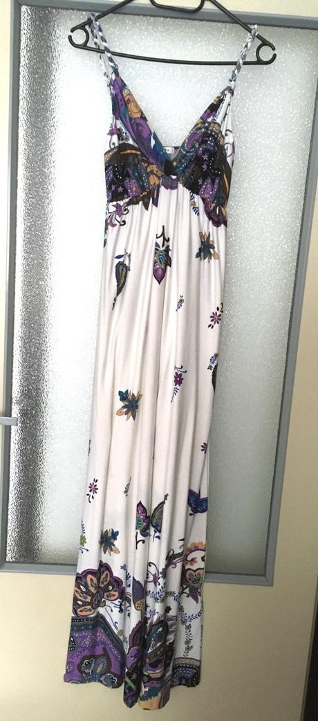 Elastické letné maxi šaty angela veľ. m/l, m