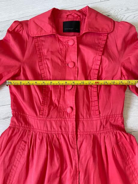 Retro trenčkot, vero moda,s