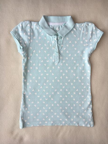Dievčenské tričko s krátkym rukávom 110/116cm, lupilu,110