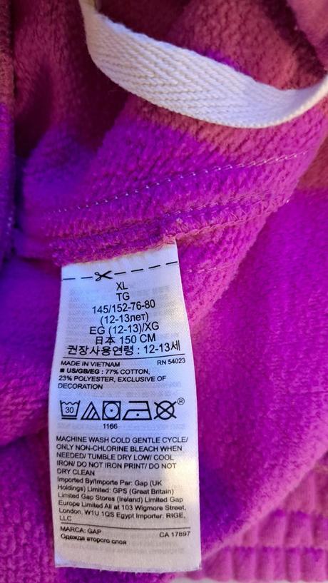 Gap tepláky 145/152 cm, gap,152