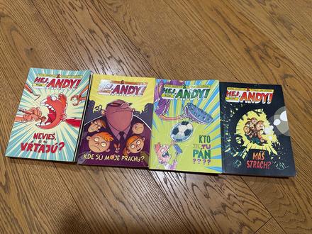 Knihy hej, andy,
