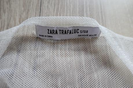 Čipkovaný top zara, zara,s