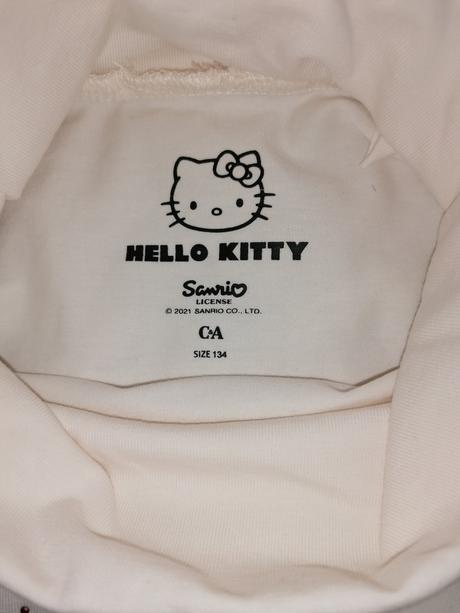 Dievčenské tričko / rolák zn. c&a, c&a,134