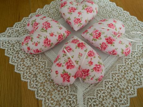 Latkove srdiecka na zavesenie - dekoracia, 