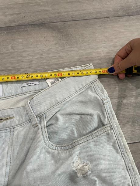 Pánske deravé šortky regular, reserved,36