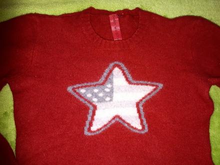 Teplý sveter 140/146, kenvelo,140