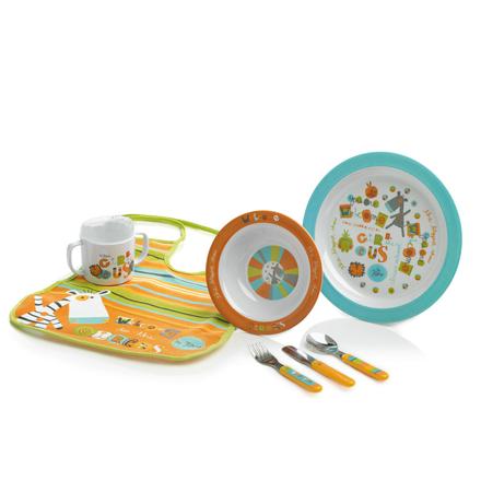 Melamínová jedálenská súprava jané, 