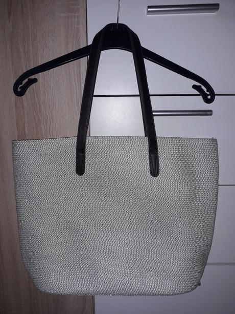 Veľká lesklá shopper kabelka ff tesco, f&f