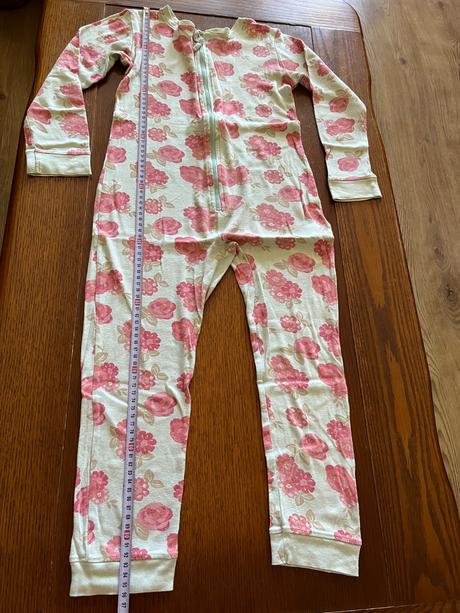 Pyžamkový overal s kvetmi 122/128, f&f,122