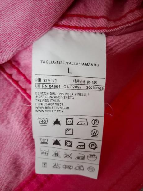 Dámska bunda zn. benetton, benetton,l
