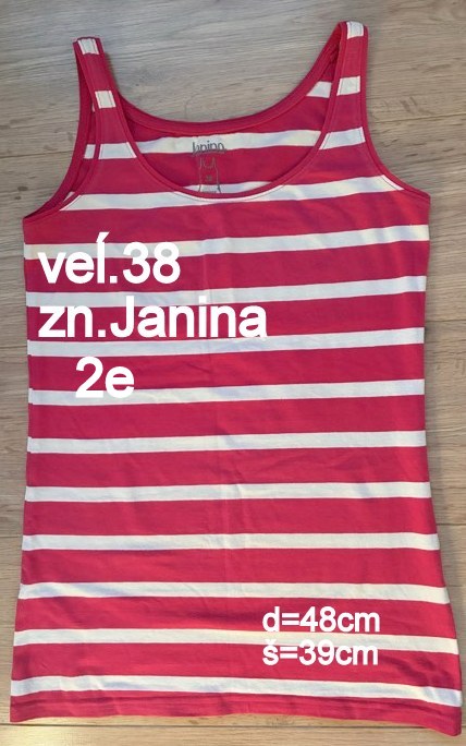 Dámske tielko veĺ.38, zn.janina, 38