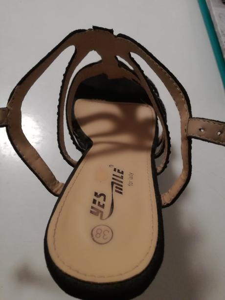 Sandále na platforme, 38