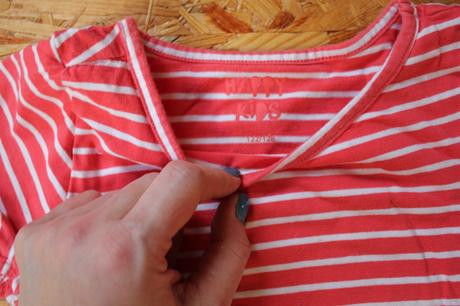 Dievčenské prúžkované šaty, tchibo,128