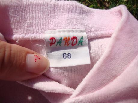 Dupačky, panda,68