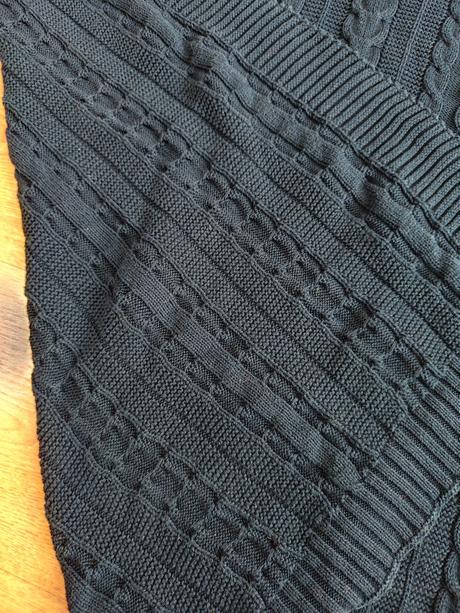 Pletená deka do kočíka,