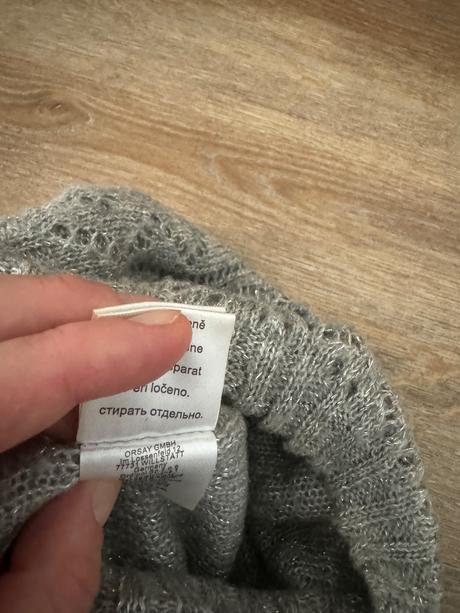 Sivostrieborná čiapka / baretka, orsay,134