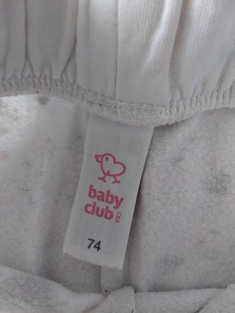 Tepláky, baby club,74