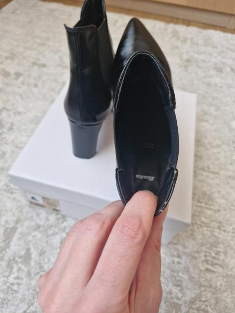 Lakovane cizmy bata 40, baťa,40