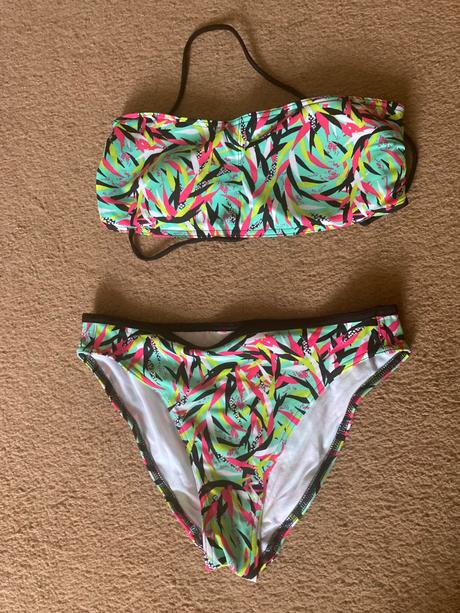 Dvojdielne plavky s, decathlon,s