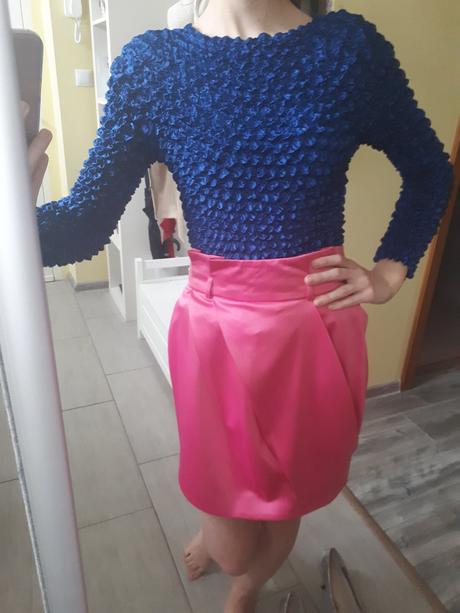 Elegantná ružová sukňa, 36