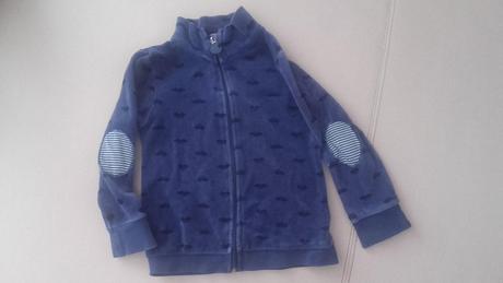 Mikina na zips s autickami, tcm,98