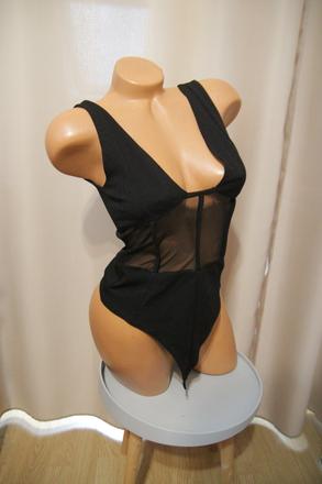 Čierny body top, s, s