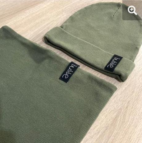 Kvalitny set čiapky a nákrčníka zn. bubbe v.m, bubbe,m