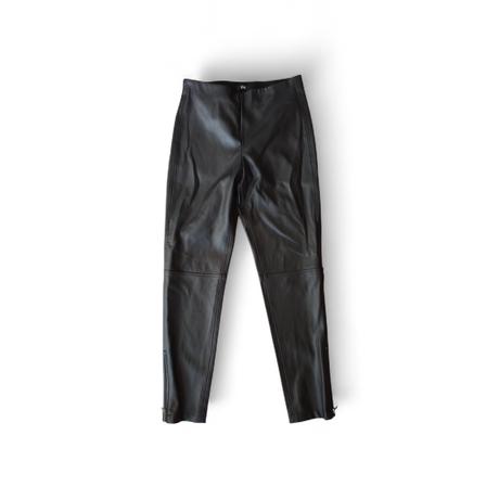 Stylové kalhoty koženého vzhledu, c&a,m