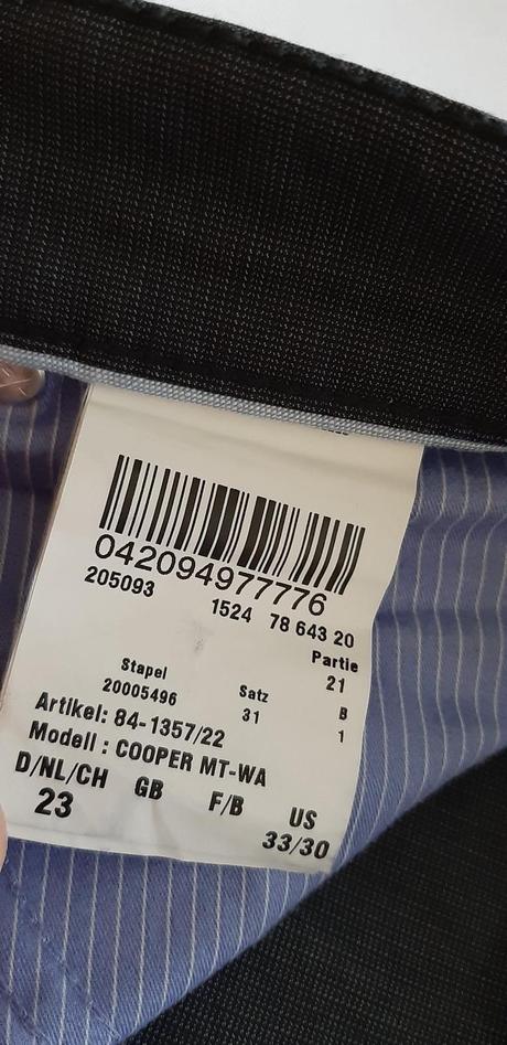 Pánske nohavice brax w33/l30, 30