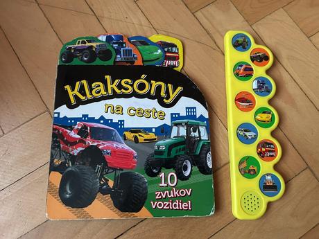 Hudobná knižka klaksóny na ceste,