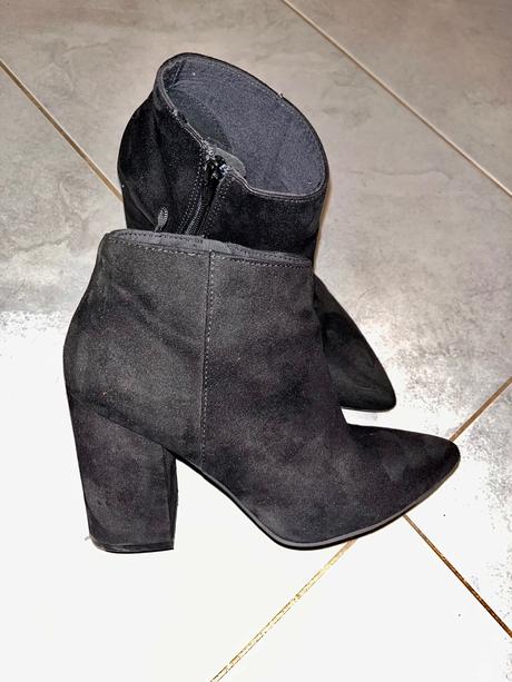 Semišové čižmy, h&m,37