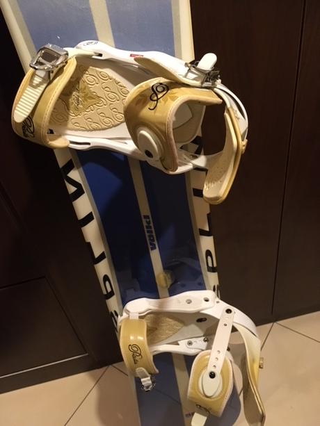 Snowboard s viazanim, 