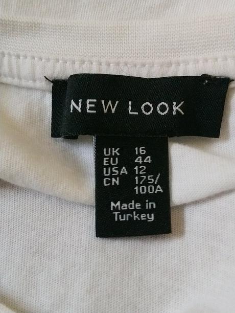 Dámsky biely crop top, new look, new look,xxl