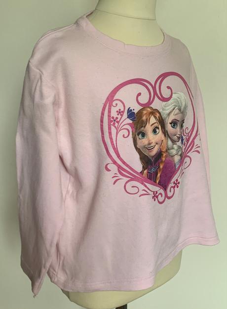 Disney ružová mikina anna a elsa, disney,110