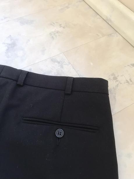 Luxusné nohavice s manžetami, l