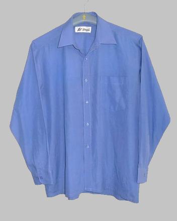Modrá pánska košeľa veľ.m, m